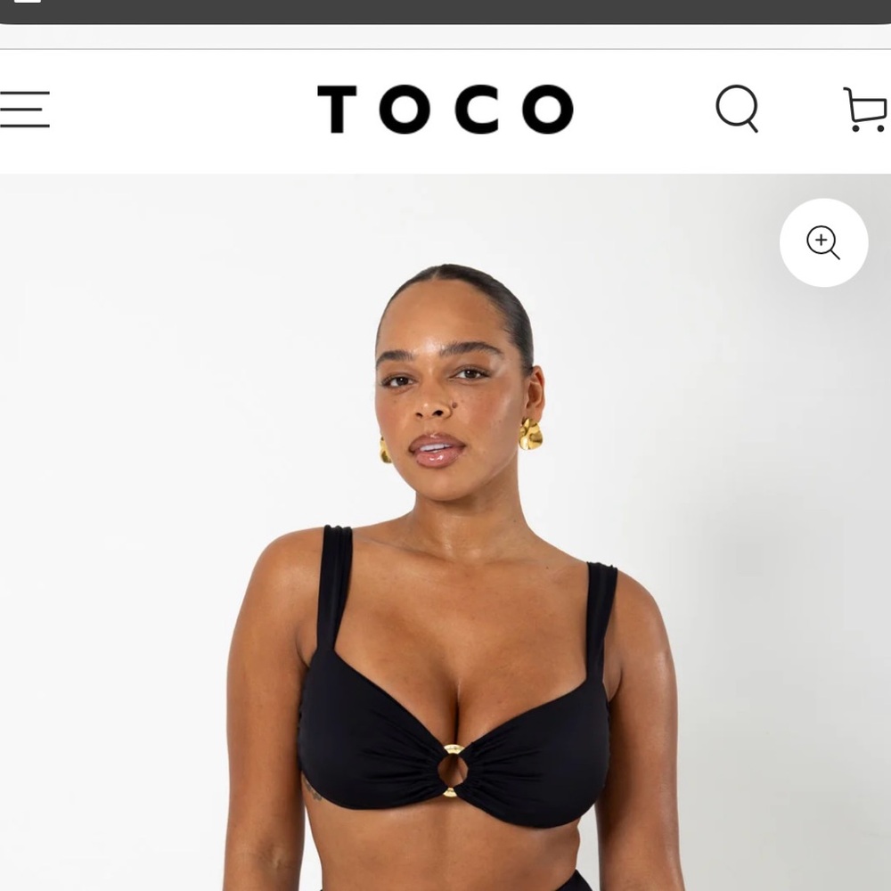 TOCO Paria Top - L - Black (pitch)